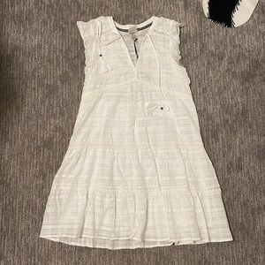 Know rose white dress size M